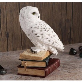 Resim Veronese Design Kar Baykuş Ev Dekor Heykeli 