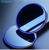 Resim Fdgao 15w Hızlı Kablosuz Şarj Cihazı Samsung Galaxy S21 S10 S9 Qi İndüksiyon Şarj Pedi İphone Uyumlu 13 12 11 Pro Xs Max Xr 8 Artı 