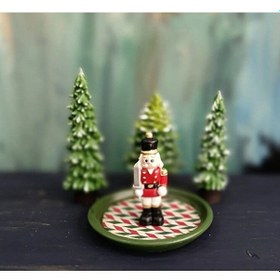 Resim Kurşun Asker Nutcracker Çerezlik - Kahvaltı - Kahve - Meyve Sunum 