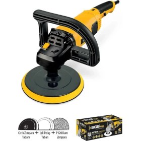 Resim Twin Store Sgs 5115 Polisaj Makinesi 180 mm 1400 Watt 