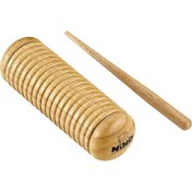 Resim Nino NINO520 Wood Güiro Shaker (Natural) 