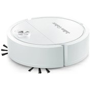 Resim 3 In 1 Akıllı Süpürme Robotu Ev Mini Süpürgesi Süpürme Ve Vakumlama Ev White Beyaz 