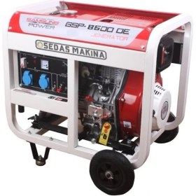 Resim Samsung Power GSP-8500 De - Dizel Jeneratör Marşlı (Monofaze) 