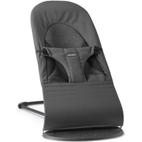 Resim BabyBjörn Balance Soft Ana Kucağı Woven Jersey Tri-Fabric Dark Grey 
