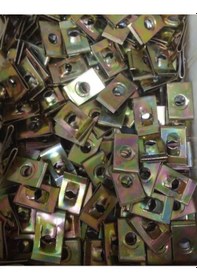 Resim Sac Klips U Tip Somun 50 Adet Set -Kaporta Tamir Klips Sac +Vida 