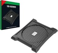 Resim Xbox Series X oyun konsolu aksesuarı için dikey stand Dock Mount Supporter Base Holder Cradle (siyah) 