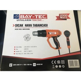Resim Bay-Tec 2000w Sıcak Hava Tabancası 