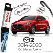 Resim Mazda 2 Muz Silecek Takımı 2014-2020 Bosch Aerotwin 