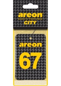 Resim Areon City Vanilla Black 67 Oto Araç Kokusu 