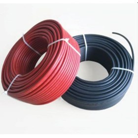 Resim 6 Mm Solar Kablo Toplam 40 Metre 20 Metre Siyah 20 Metre Kırmızı 