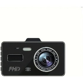 Resim Dashanshop 1080p Hd 3 Inç Araç Kamerası Geniş Açı Lens Gece Görüşlü Single Lens Without Memory Car Siyah Fhd 360 Dönebilir Emniyetli Yapışkan Montaj 