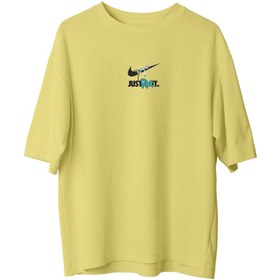 Resim Rick Nike - Oversize T-Shirt - L / Sarı 