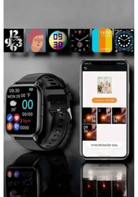 Resim Suya Dayanıklı Bluetooth Akıllı Saat Gps Adımsayar Nabız & Zindelik Takibi 