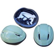 Resim Çocuk Bisiklet Kask Açık Yeşil M Beden 