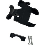 Resim Motosiklet Scooter Universal Cd-3102 Telefon Tutucu Gidon Bağlantılı 