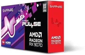 Resim SAPPHIRE PULSE AMD RADEON™ RX 9070 GAMING 16GB DUAL HDMI/DUAL DP GPU Ekran Kartı 