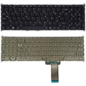 Resim Acer Aspire 7 A715-75G-522G Klavyesi Tuş Takımı (Siyah Tr) - 552299540 