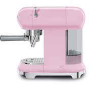 Resim SMEG 50'S Style Retro Pembe Espresso Kahve Makinesi 