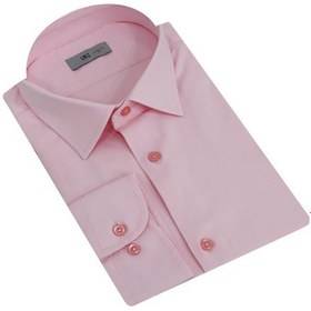 Resim Uki Pembe Pamuk Saten Gömlek Pembe 