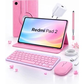 Resim Xiaomi Redmi Pad 2 4gb 128GB Tablet+Kılıf+Kalem+Klavye+Mouse 