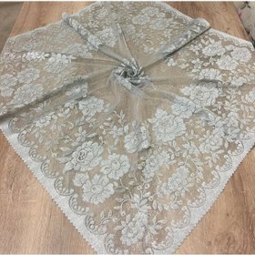 Resim Örme Tül Fiskos Örtüsü 