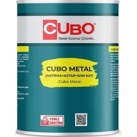 Resim Bfs Cubo Metal Pas Boyası Nefti Yeşil 0,75 Litre 