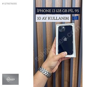 Resim Apple iPhone 13 İkinci El YD | 128 GB | Siyah 
