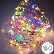 Resim LED Peri Lambası Bakır Tel Işık Zinciri, Çelenk, Çiçek, Pasta Masa Dekorasyonu Atmosfer Küçük Renkli Lampalar - Yatak Odası, Noel, Cadılar Bayramı, Düğün, Festival Partisi Süslemeleri İçin Uygun 