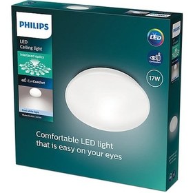 Resim Philips CL200 Moire LED Plafonyer 17 Watt 1900 Lumen 4000K Gün Işığı 