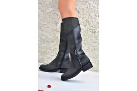 Resim Fox Shoes Gri Kadın Çizme C674270109 