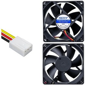 Resim Powermaster Ic-216a Fırçasız Dc Fan 80x80x25mm 24 Volt 3 Pin 