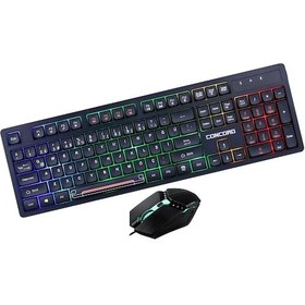 Resim Concord C-66 Wired Gm Mouse & Keyboard 