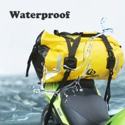 Resim LonghiKer Motosiklet Koltuk Çantası - 48L/66L Su Geçirmez Kuru Sırt Çantası, Ayarlanabilir Askılar, Sokak Motosikletleri, Scooterler, Kano, Yürüyüş, Kamp, Motosiklet Çantası, Açık Hava Macera Ekipmanı, Dayanıklı Yapı 