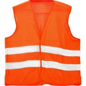 Resim Fosforlu Turuncu Ikaz Yelek (5263) 
