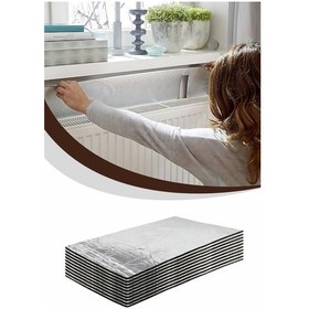 Resim 9 Adet Kalorifer Radyatör Arkalığı Petek Arkası Isı Tasarruf Yalıtım İzolasyon Yansıtıcı Levhası 