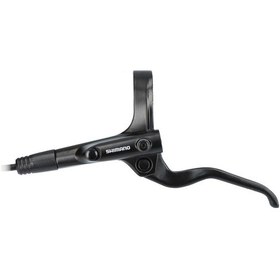 Resim Shimano Mt201 Arka Hidrolik Disk Fren Seti Bl-mt201+br-mt200 Siyah 