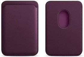 Resim Sneezy İphone 13 Mini-13-13 Pro-13 Pro max İle Uyumlu Birinci Sınıf Manyetik Cüzdan Manyetik Deri Kartlık Mor 