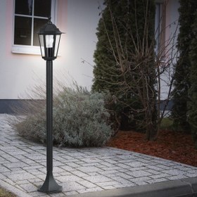 Resim Eglo Laterna 110 cm Yol Aydınlatması Siyah 