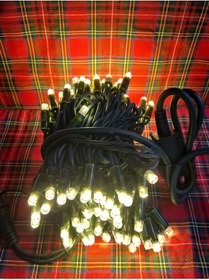 Resim OKYANUSAYD DIŞ MEKAN FİŞLİ 220V KOYU YEŞİL KABLO 10 METRE SABİT GÜNIŞIĞI EKLENEBİLİR LED YILBAŞI IŞIK ZİNCİRİ 