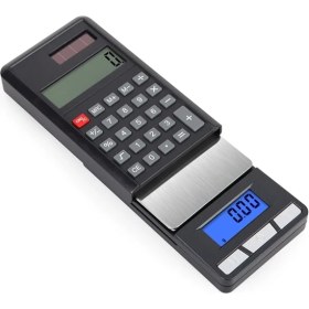 Resim LCD Ekran Elektronik Hesap Makineli Hassas Dijital Takı Altın Gram Ölçer Terazi (500G 0.1g) ( Lisinya ) 