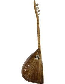 Resim Kısa Sap Bağlama Amerikan Cevizi Jak Girişli Öğrenci Bağlaması 