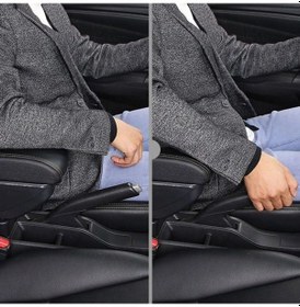 Resim Her Araca Uygun Siyah Kolçak Oto Kol Dayama Sürgülü 