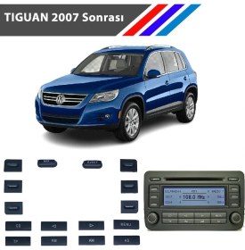 Resim Zetoto Vw Tiguan Radyo CD Çalar Tuş Takımı 16 Parçalı 2007 Sonrası 