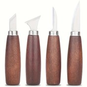 Resim 4 adet Ahşap Oyma Ahşap İşleme Hobby Yetişkinler için - Ergonomik Ahşap Saplı Paslanmaz Çelik Çekiç El Aracı, Heykel Çubuğu Oyma ve Soyma için Hassas Oyma, Ahşap Oyma Araçları, Ahşap İşleme Araçları, El Yapımı Araçlar, Dayanıklı Yapı, Ahşap Oyma Malzemeleri, Ahşap Oyma Tutkunları, Ahşap Oyma Araçları, El Yapımı Araçlar, Dayanıklı Yapı, Ahşap Oyma Malzemeleri, Ahşap Oyma Tutkunları 