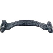 Resim Alvo Store Buğz Antika Tarz Dekoratif Pirinç Anıt Mobilya, Çekmece Kulbu - 28X100 Mm, Oksit 