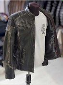 Resim Deri Ceket ESKİTME SİLME MOTORCU HAKİKİ DERİ MONT % 100 ORGİNAL LEATHER 