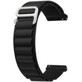 Resim Forzacase Havit M9046 İle Uyumlu Kancalı Kumaş Kordon Kayış - Fc156 Siyah 