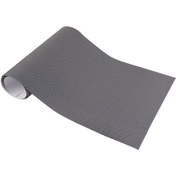 Resim Aubyhe Siyah Pvc Oto Işık Penceresi Güneş Engelleme Ağı Filmi, 107x30 Cm, Görünümü Etkilemeyen Hücreli Desenli, Far-fren-ayna Kullanıma Uygun 