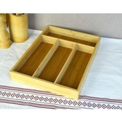 Resim Bambu Çekmece İçi Kaşıklık 1 Adet 