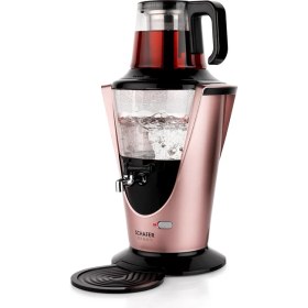 Resim Schafer Tee Haus Yeni Nesil Elektrikli Cam Semaver-Rosegold 